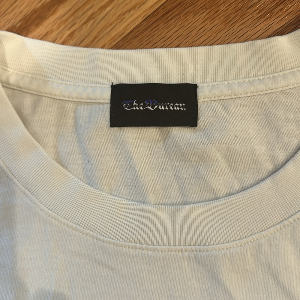Free People x The Bureau Hibiscus Tee Blue - Picture 10 of 11